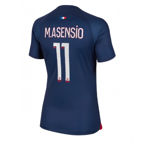 Dámy Fotbalový dres Paris Saint-Germain Marco Asensio #11 2023-24 Domácí Krátký Rukáv